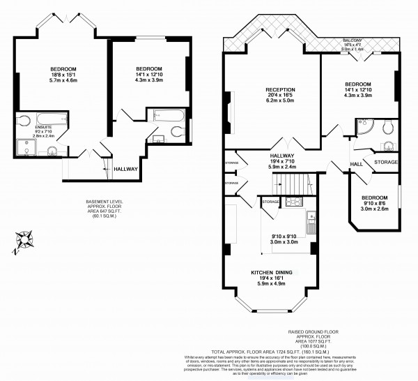 Floorplan for Adamson Road, Belsize Park NW3