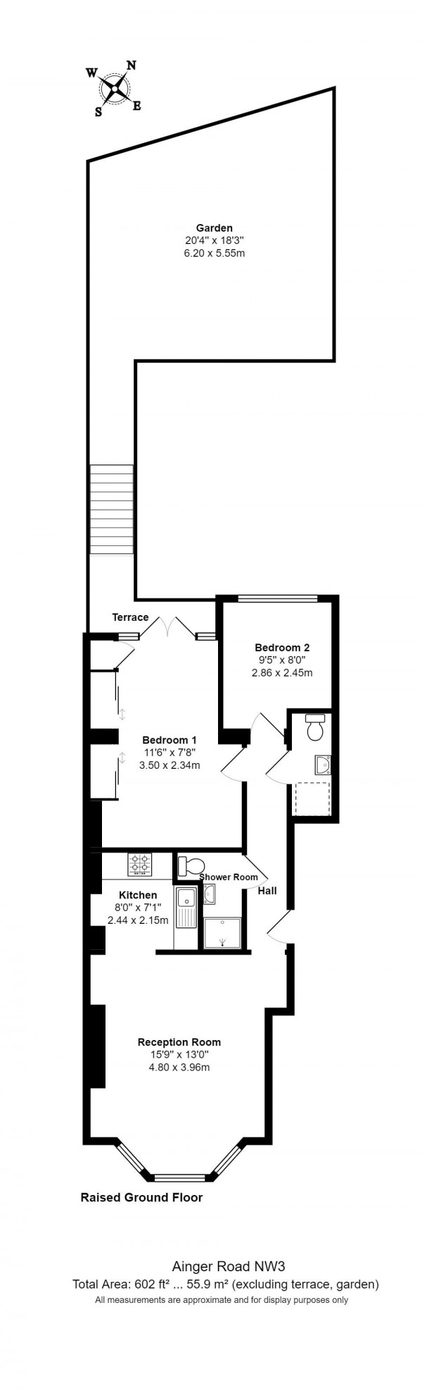 Floorplan for Ainger Road, Primrose Hill NW3