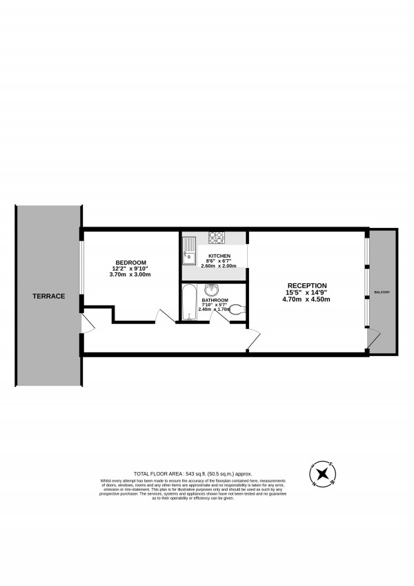 Floorplan for Hampstead High Street, Hampstead NW3